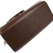 Louis Vuitton 2001 Brown Epi Pont Neuf Handbag M5205D