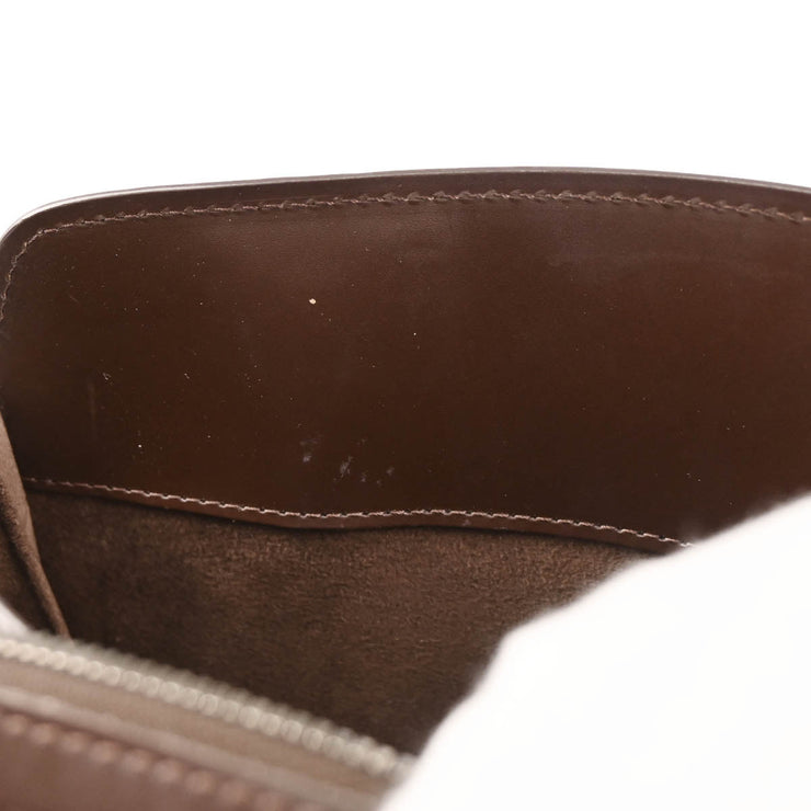 Louis Vuitton 2001 Brown Epi Pont Neuf Handbag M5205D