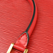 Louis Vuitton Red Epi Pont Neuf Handbag M52057