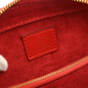 Louis Vuitton Red Epi Pont Neuf Handbag M52057