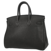 Hermes Black Togo Birkin 25 Handbag