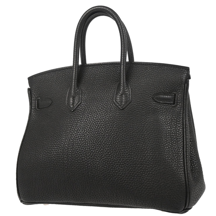 Hermes Black Togo Birkin 25 Handbag