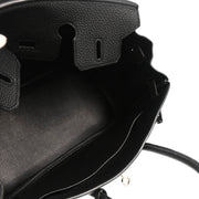 Hermes Black Togo Birkin 25 Handbag