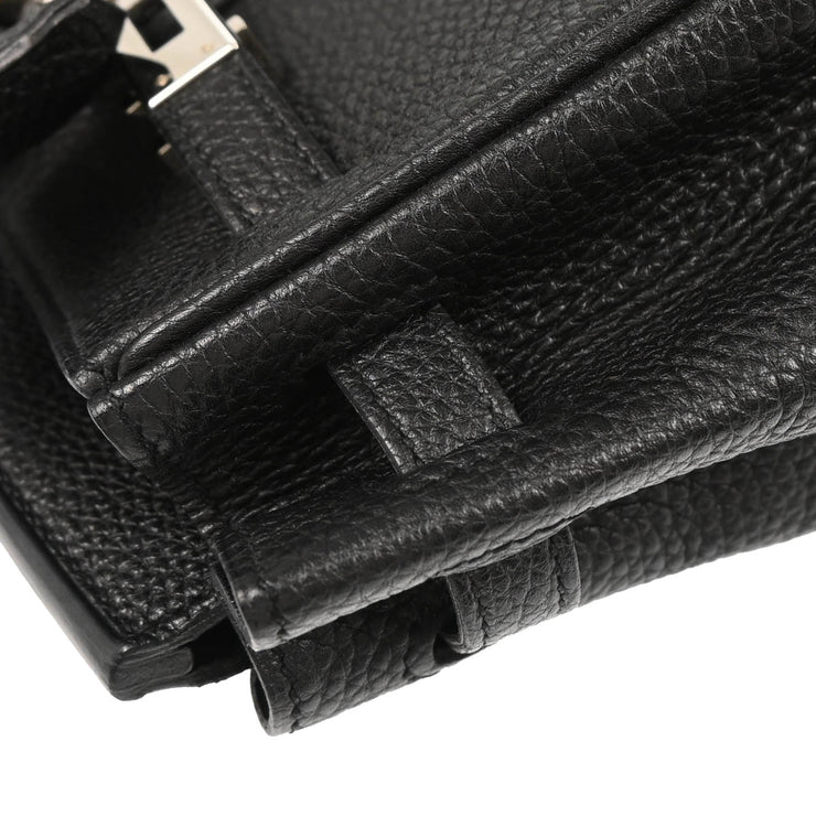 Hermes Black Togo Birkin 25 Handbag