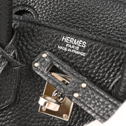 Hermes Black Togo Birkin 25 Handbag
