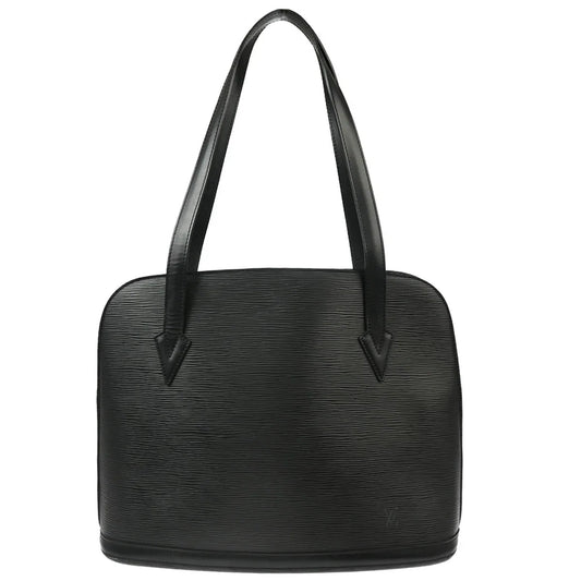 Louis Vuitton 2000 Black Epi Lussac Shoulder Bag M52282
