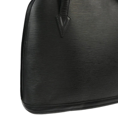 Louis Vuitton 2000 Black Epi Lussac Shoulder Bag M52282