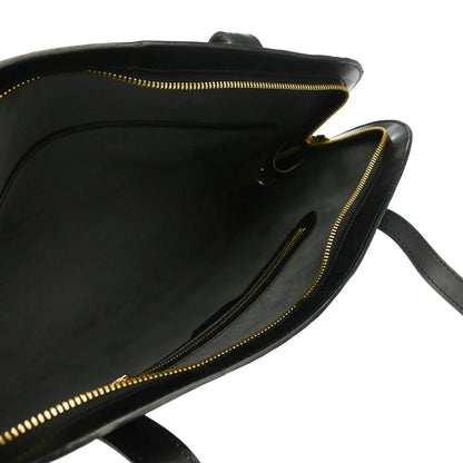 Louis Vuitton 2000 Black Epi Lussac Shoulder Bag M52282