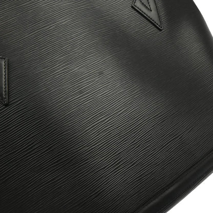Louis Vuitton 2000 Black Epi Lussac Shoulder Bag M52282
