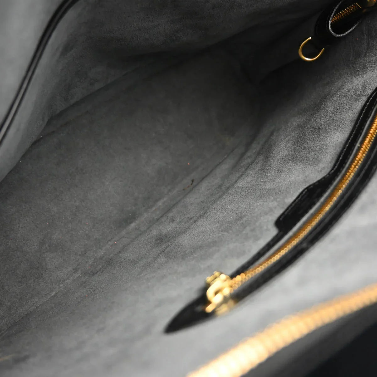 Louis Vuitton 2000 Black Epi Lussac Shoulder Bag M52282