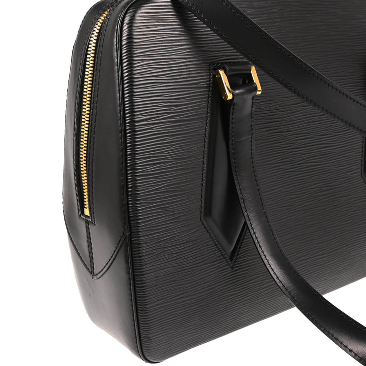 Louis Vuitton 2000 Black Epi Voltail Shoulder Bag M52432