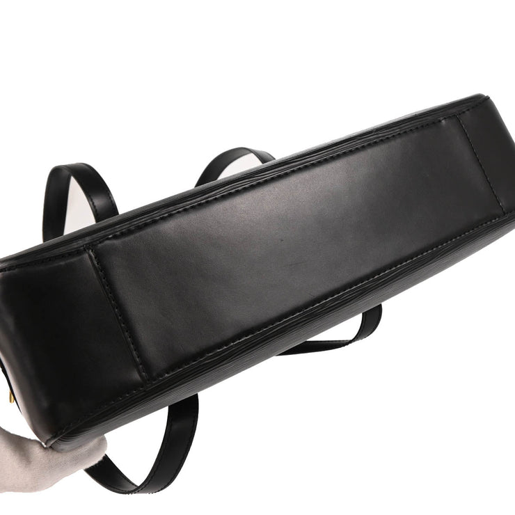 Louis Vuitton 2000 Black Epi Voltail Shoulder Bag M52432