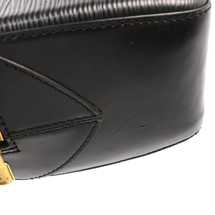 Louis Vuitton 2000 Black Epi Voltail Shoulder Bag M52432