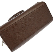 Louis Vuitton 2003 Brown Epi Pont Neuf Handbag M5205D
