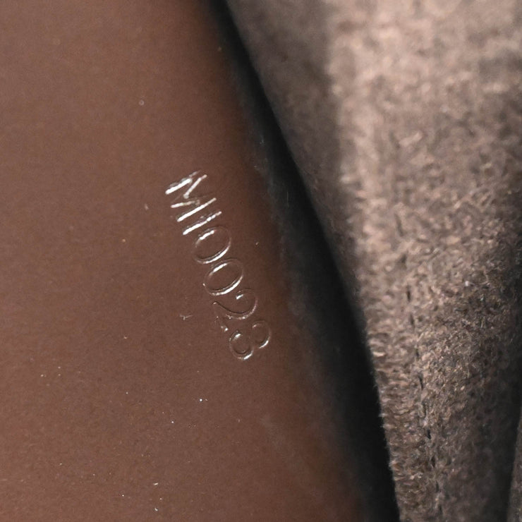 Louis Vuitton 2003 Brown Epi Pont Neuf Handbag M5205D