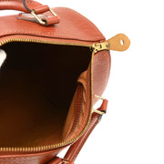 Louis Vuitton 1995 Brown Epi Speedy 25 Handbag M43013