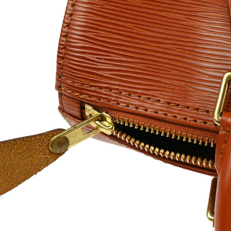 Louis Vuitton 1995 Brown Epi Speedy 25 Handbag M43013
