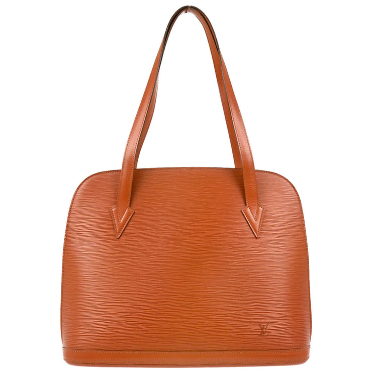 Louis Vuitton 1996 Brown Epi Lussac Shoulder Bag M52283