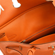 Hermes 2009 Orange Togo Birkin 35 Handbag