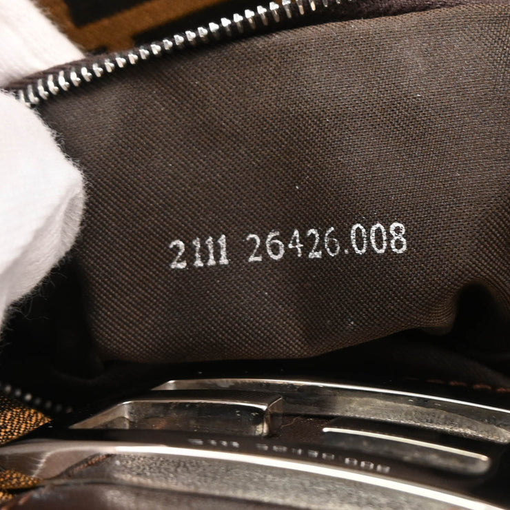 Fendi Brown Zucca Handbag