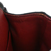 Chanel 1994-1996 Black Lambskin Medium Classic Double Flap Shoulder Bag