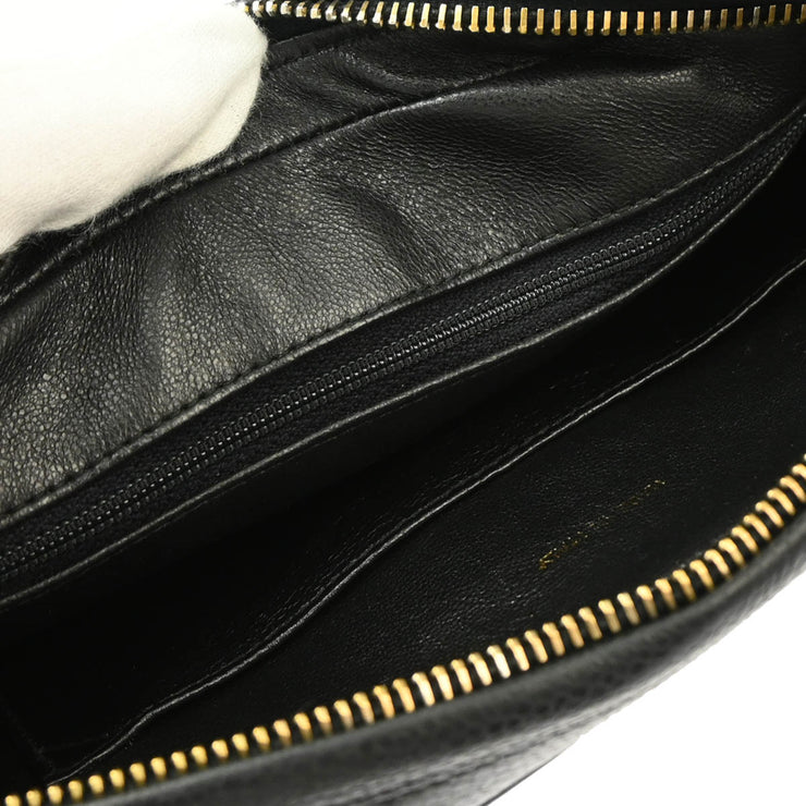 Chanel Black Caviar Camera Bag Small