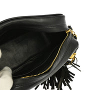 Chanel Black Lambskin Camera Bag Mini