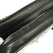 Chanel Black Lambskin Camera Bag Mini