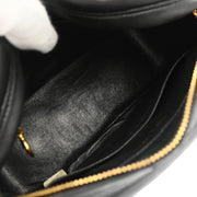 Chanel Black Lambskin Camera Bag Mini