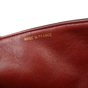 Chanel 1991-1994 Black Lambskin Medium Diana Shoulder Bag