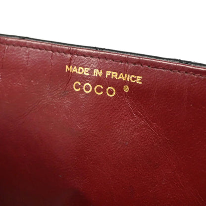 Chanel 1986-1988 Black Lambskin 2way Shoulder Handbag