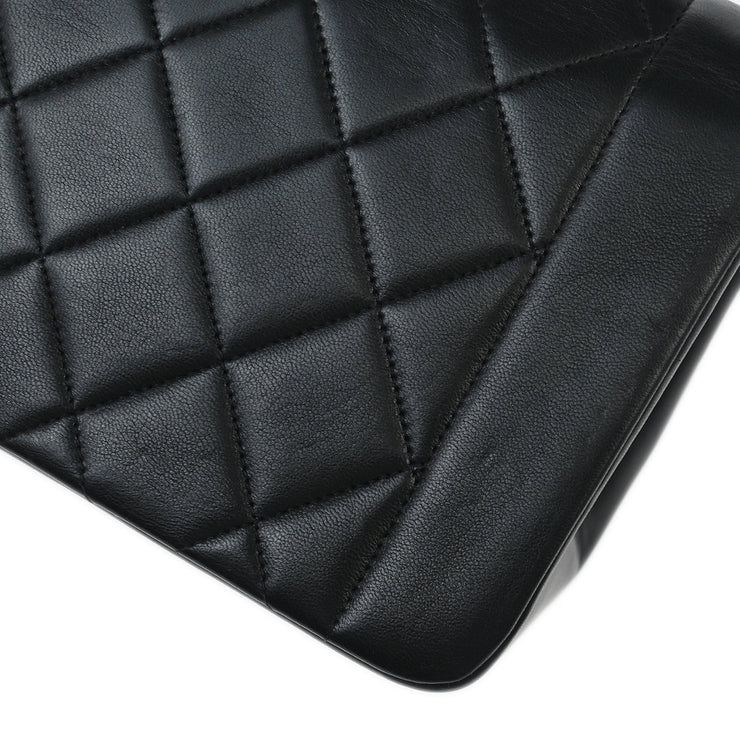Chanel Black Lambskin Small Diana Shoulder Bag