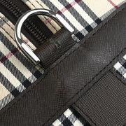 Burberry Beige Brown Burberry Check 2way Shoulder Handbag