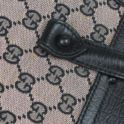 Gucci Black GG Bamboo Handbag