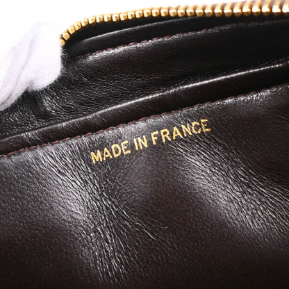 Chanel 1994-1996 Brown Velvet Classic Flap Chain Backpack