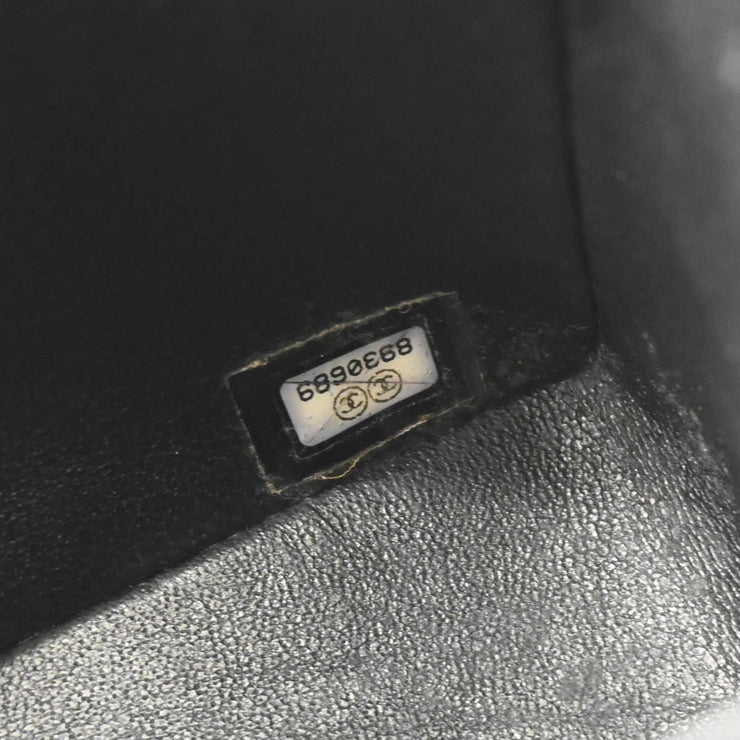 Chanel Black Caviar Mini Classic Square Flap Bag 17