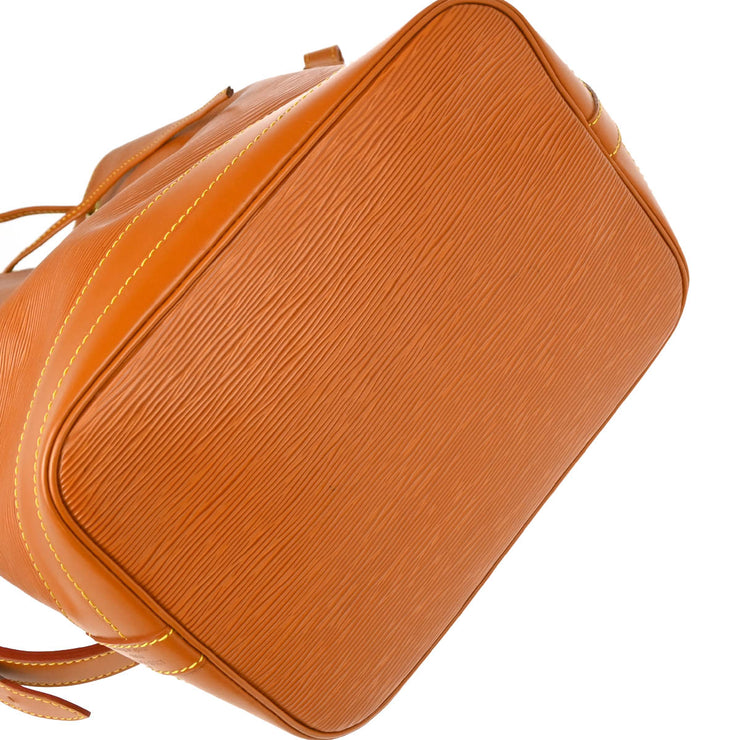 Louis Vuitton 1994 Brown Epi Noe Drawstring Shoulder Bag M44008