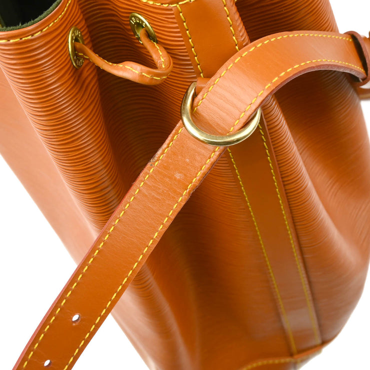 Louis Vuitton 1994 Brown Epi Noe Drawstring Shoulder Bag M44008