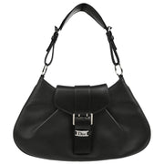 Christian Dior Black Leather Street Chic Handbag