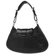 Christian Dior Black Leather Street Chic Handbag