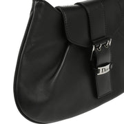 Christian Dior Black Leather Street Chic Handbag