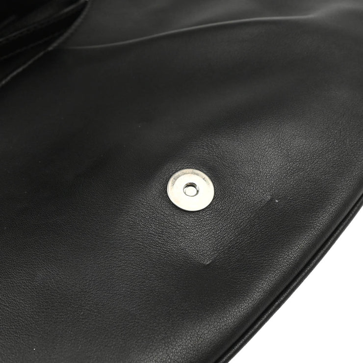 Christian Dior Black Leather Street Chic Handbag