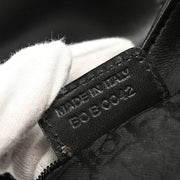 Christian Dior Black Leather Street Chic Handbag