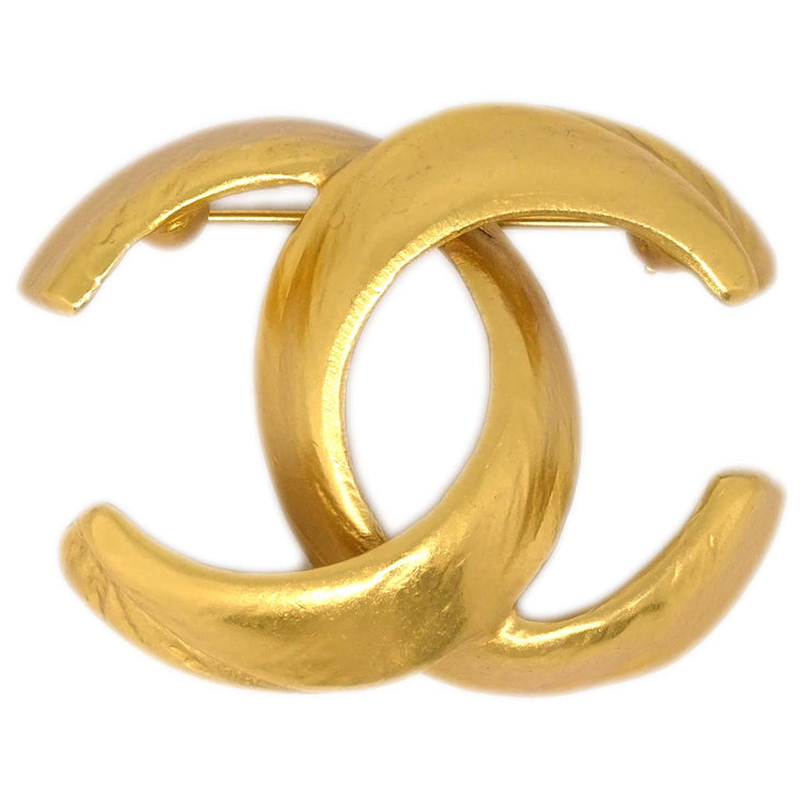 Chanel CC Brooch Pin Gold 00T