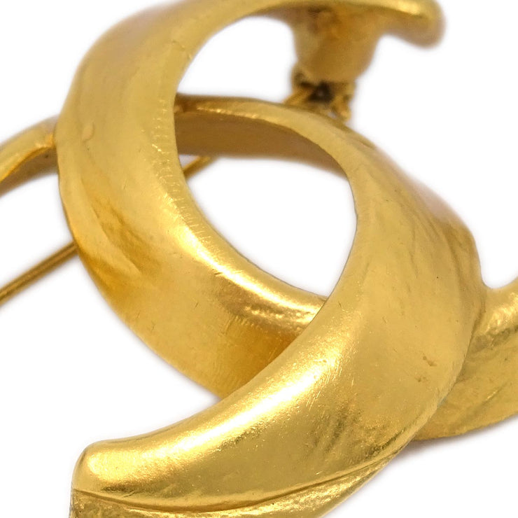 Chanel CC Brooch Pin Gold 00T