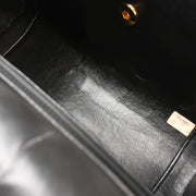 Chanel Black Lambskin Single Flap Shoulder Bag
