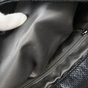 Chanel 2008-2009 Black Perforated Lambskin Shoulder Bag