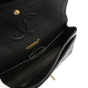 Chanel Black Caviar Medium Classic Double Flap Shoulder Bag