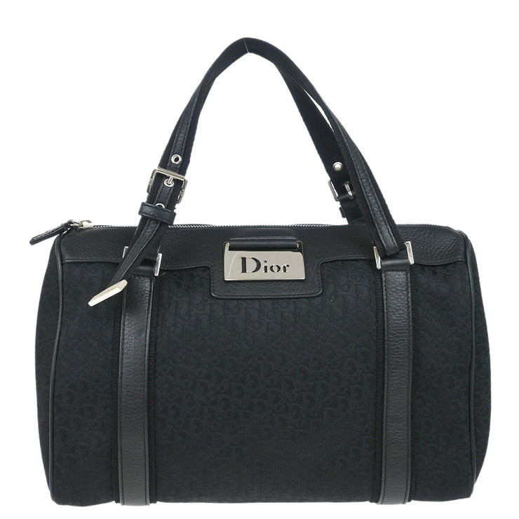 Christian Dior 2005 Black Trotter Street Chic Handbag