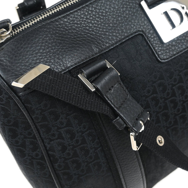 Christian Dior 2005 Black Trotter Street Chic Handbag
